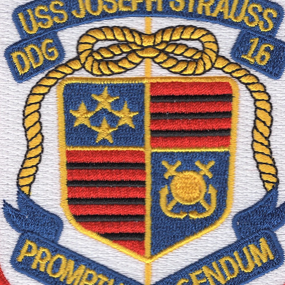 DDG-16 USS Joseph Strauss Patch
