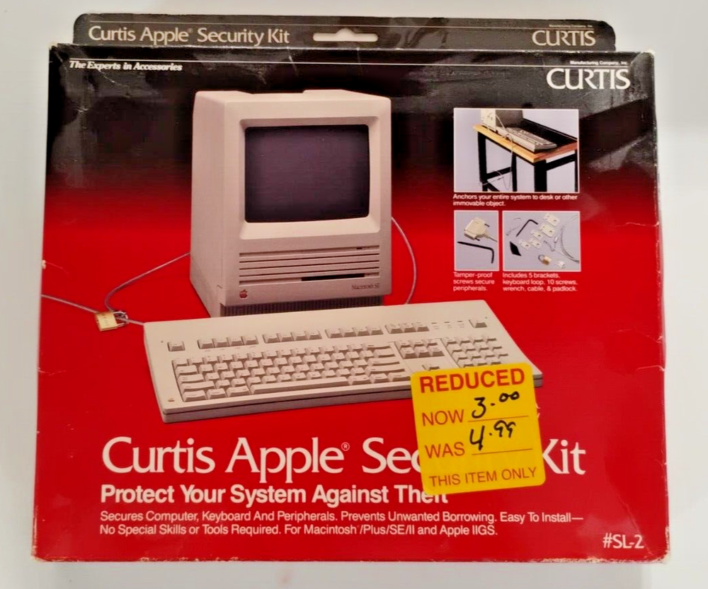 Vintage Apple Products Lot