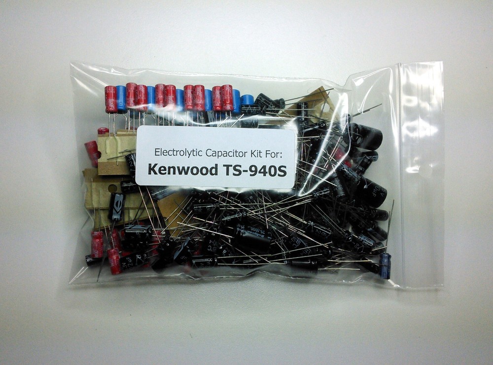 Kenwood TS-940S electrolytic capacitor kit