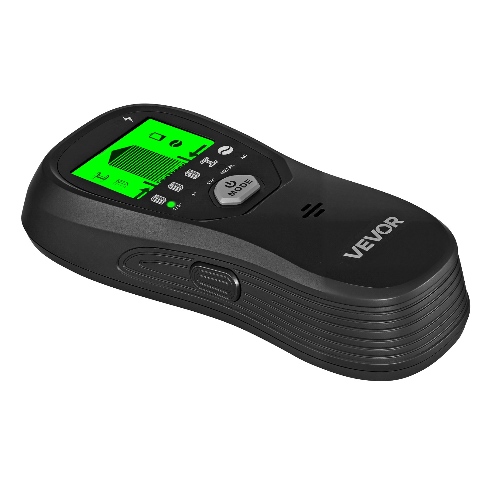 VEVOR Stud Finder Wall Scanner 5 in 1 Electronic Wall Stud Detector LCD Black