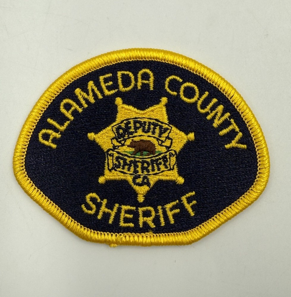 Alameda County California Sheriff Patch 3x2