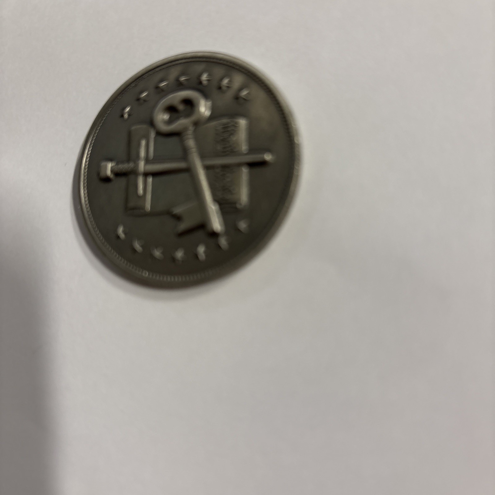 BioShock Infinite Columbia 1.5" Silver Eagle Collectible Coin