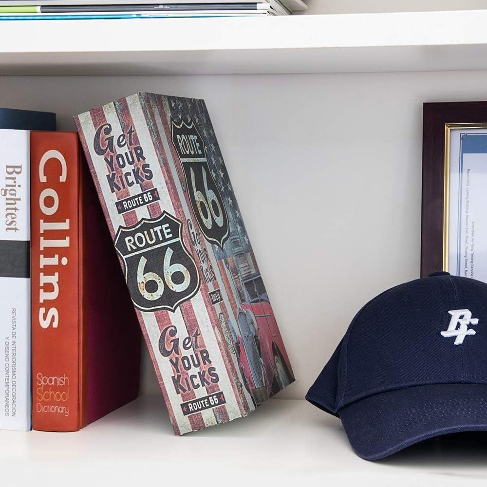 Compact 9.5" Hidden Lock Box with Combination Lock for Secure Valuables Storage