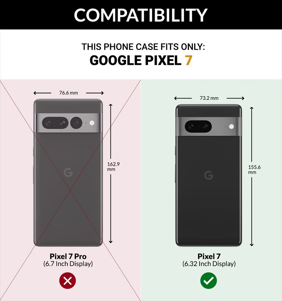 Case For Google Pixel 7 Otterbox Defender Series - Black