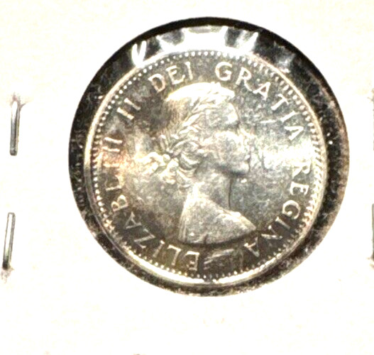 Canada 1964 dime BU