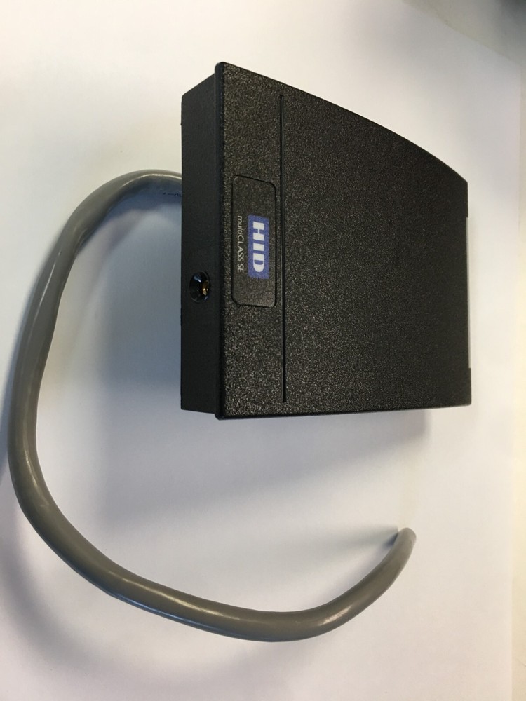 HID 920PTNNEK00000 multiCLASS RP40 Wall Switch Reader - Black Tested & Working