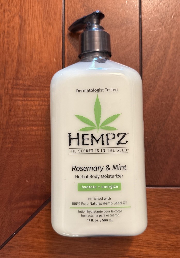 HEMPZ ROSEMARY & MINT MOISTURIZER 17OZ