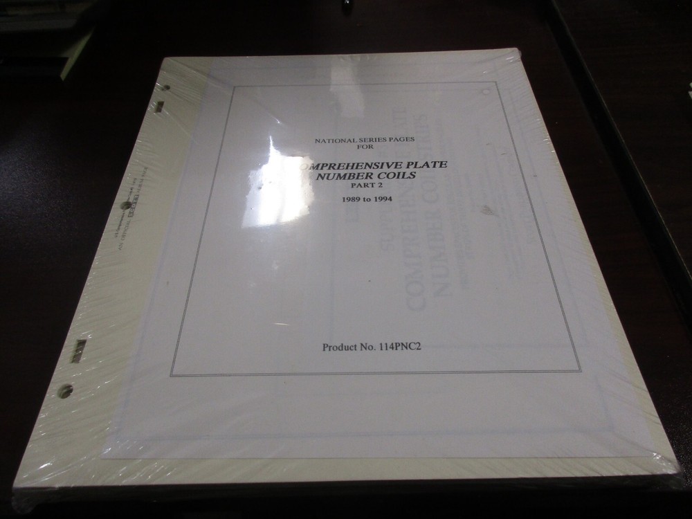 THE SCOTT THE SCOTT COMPREHENSIVE PLATE NUMBER COILS PART# 2 W/FREE SHIPPING!!