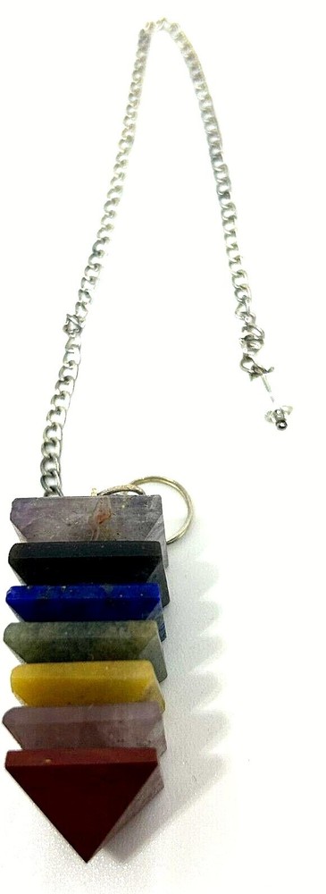 7 CHAKRAS PENDULUM 1.25" (5004)