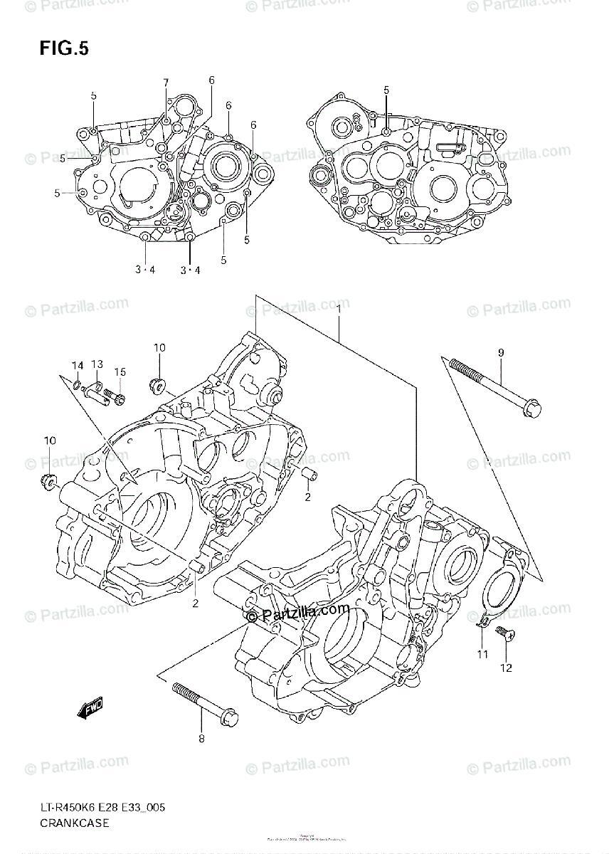 YFZ450R Titanium Bolt Kit Left Right Case Water Oil Pump Cover Lightweight Ti