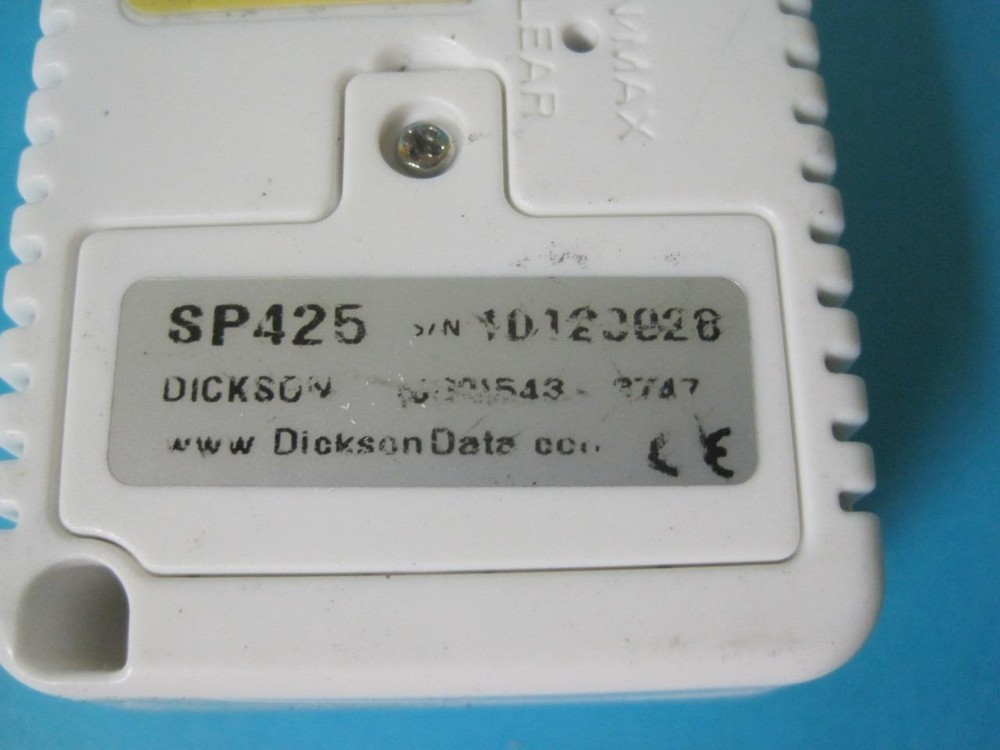 DICKSON SP425 TEMPERATURE DATA LOGGER WITH DIGITAL DISPLAY START & STOP USED