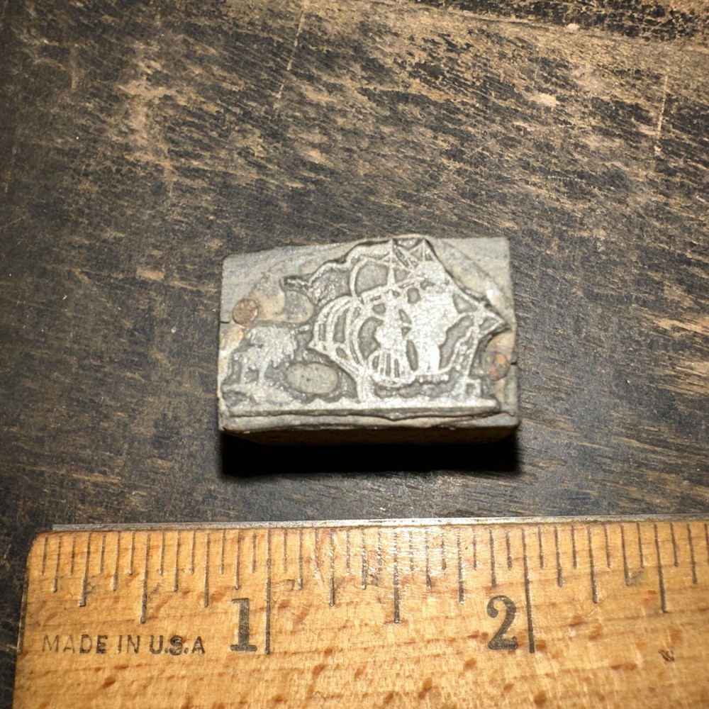 Print Block ( Ship ) Nice Image