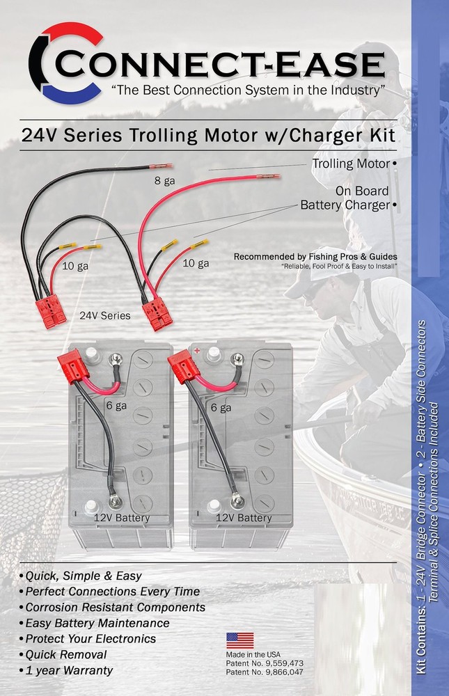 CONNECT EASE 24 VOLT SERIES TROLLING M- RCE24VBCHK