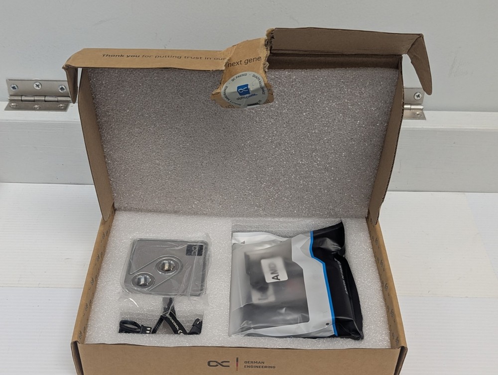 WAC ALPHACOOL CORE 1 AURORA SILVER - CORE CPU BLOCK - 13447 - OPEN BOX NEW