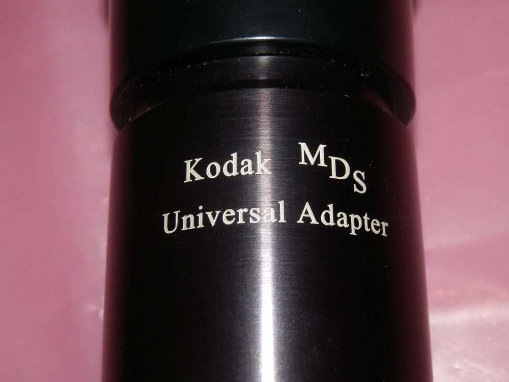Optem Microscope Camera Adapter 1x DC10LS With Kodak MDS Universal Adapter
