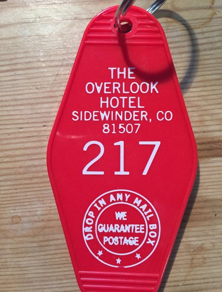 ROOM 217 Overlook Hotel Keytag