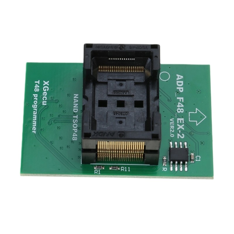 NAND Flash Programmer Adapter For T48 ADP F48 EX2 TSOP48-2 Chip Socket