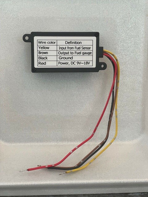 Fuel Sender To Gauge Converter Module Ohm Adjust To any Sender To Gauge