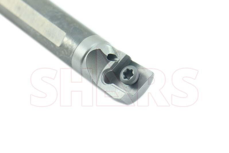 SHARS 1/2" RH SCLCR Coolant Through Indexable Solid Carbide Boring Bar NEW S]