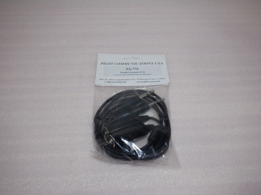 PILOT COMMUNICATIONS 5FT HEADSET EXTENSION