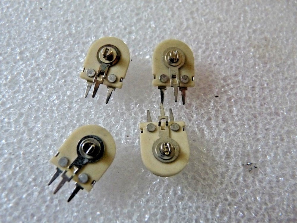 Potentiometer Preset 1 Meg Ohms Horizontal Ceramic AB 4pieces