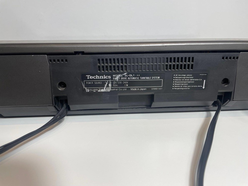 VTG Technics SL-DL1 Direct Drive Automatic Turntable System Player UNTESTED