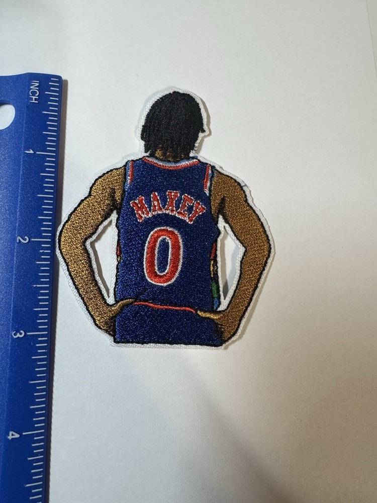 Sixers Maxey Iron On Heat Patch