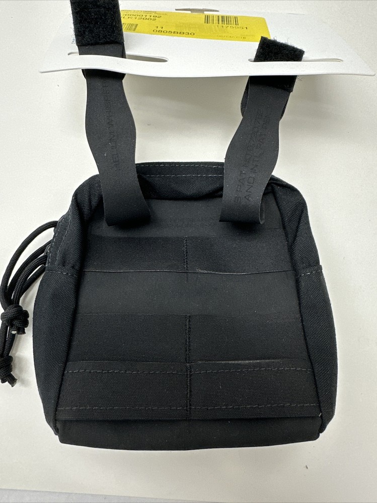 Blue Force Gear Small Utility Pouch Black Helium Whisper Molle Backing