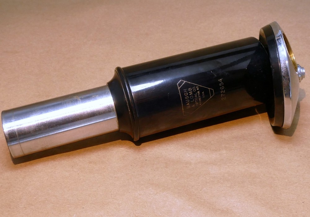 Stage Base and arm for BAUSCH & LOMB Optical BRASS MICROSCOPE 1938