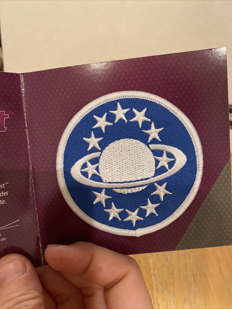 GALAXY QUEST Prop Replica Emblem Patch Loot Crate