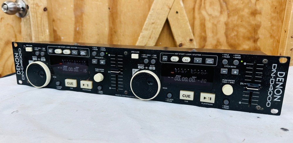 Denon RC-D40 Control Unit w/Cable ONLY - for DN-D4000 CD Player - two available