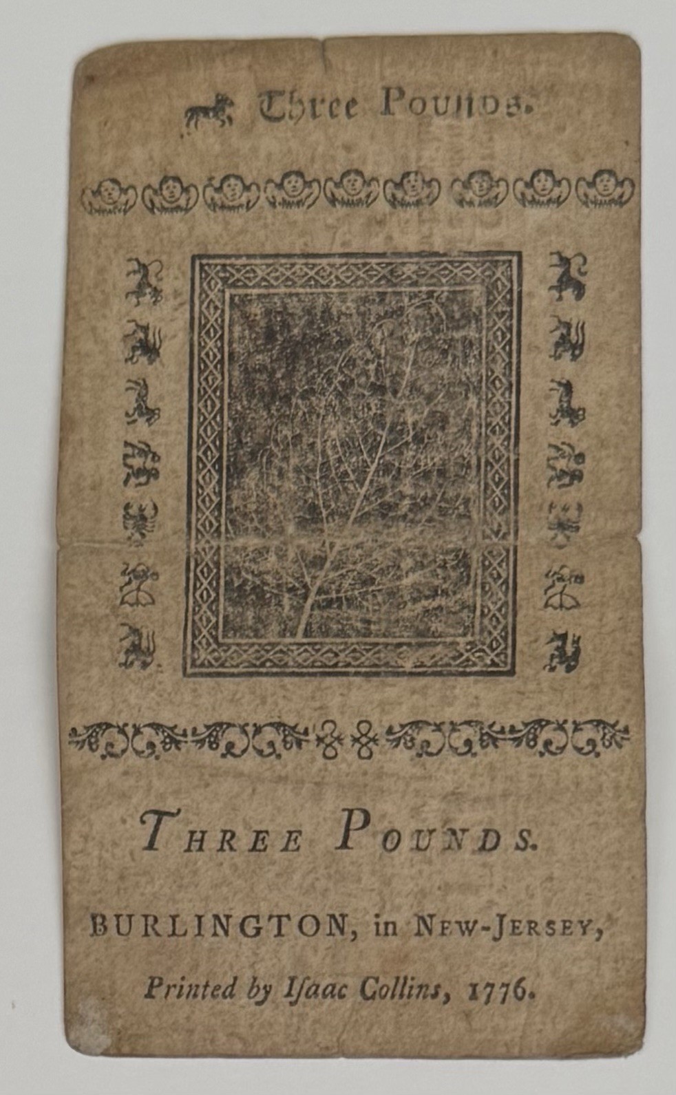 1776 New Jersey Colonial Currency