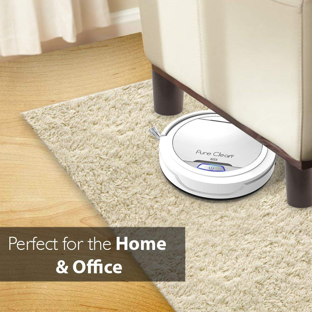 Robot Vacuum Cleaner - Upgraded Lithium Battery 90 Min Run Time - Automatic Bot