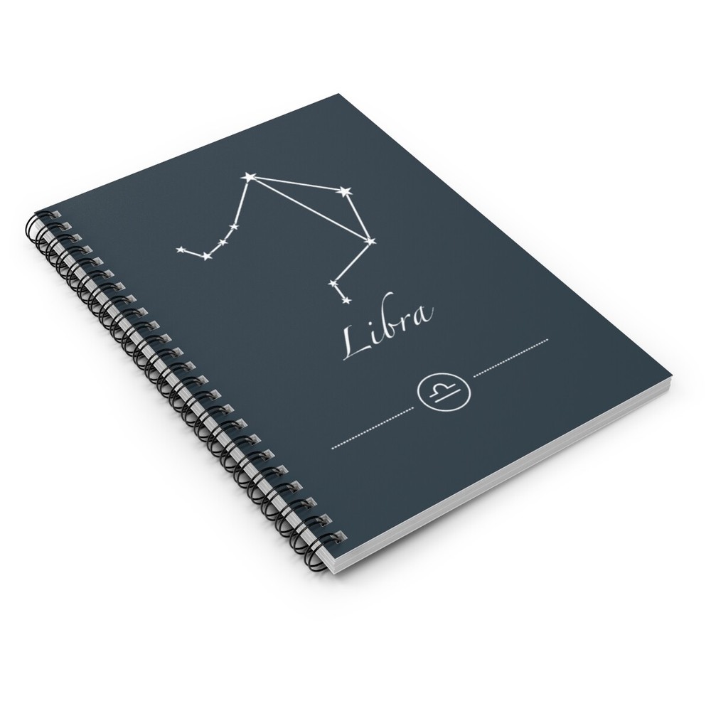 LIBRA Zodiac Constellation Writing Journal Diary Notebook Birthday Gift
