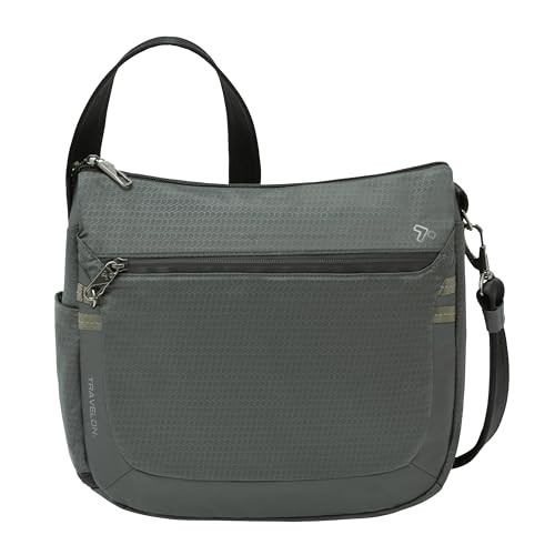 Anti-Theft Active Medium Crossbody Bag Charcoal