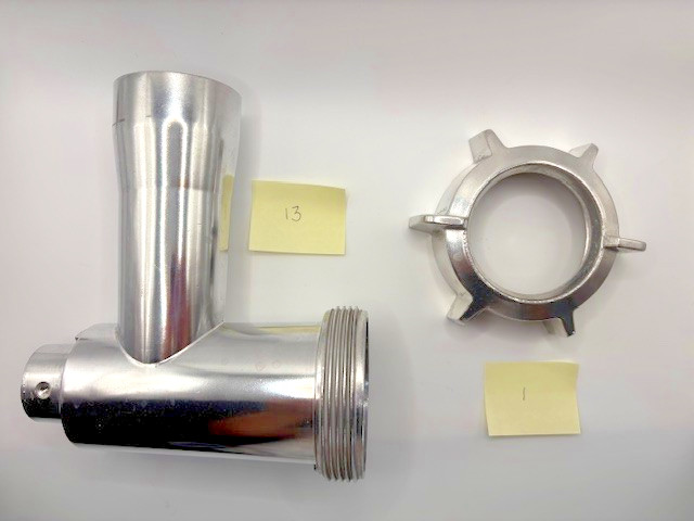 Guide Series Professional Meat Grinder #12 Parts PRICES OF PARTS IN DESCRIPTION