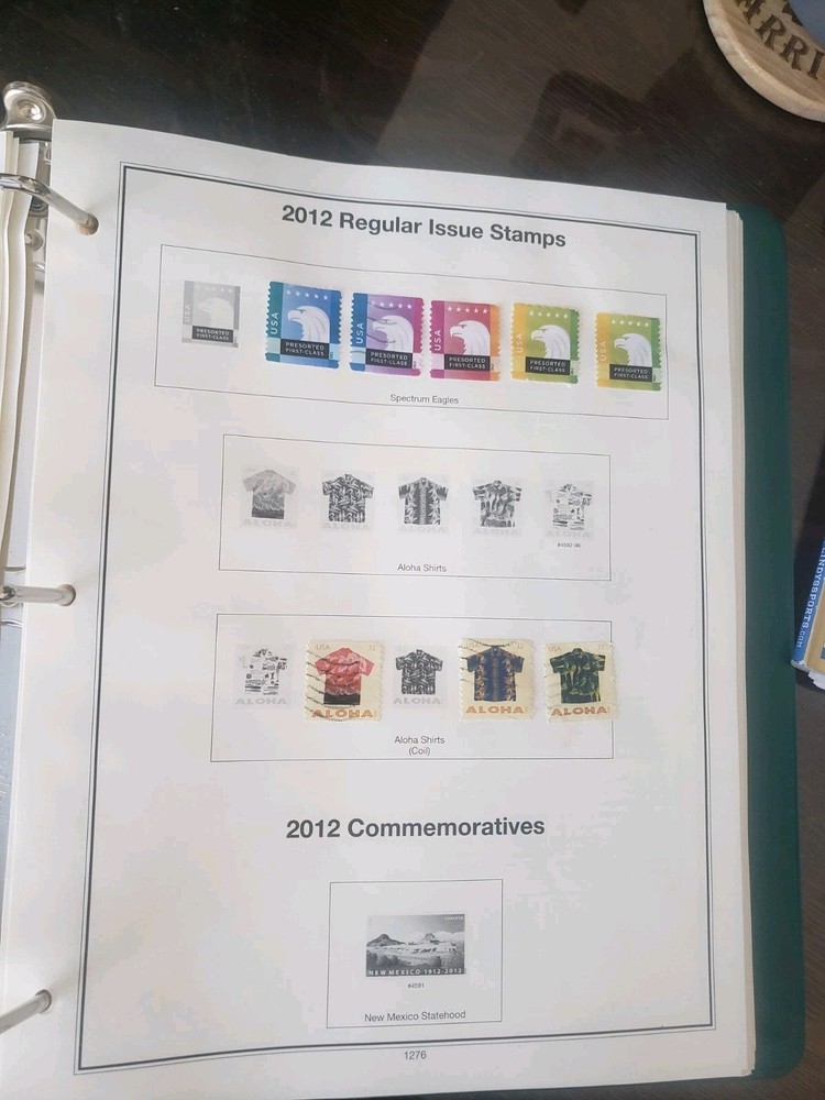 American Heirloom Collection Of United States Stamps Volumes I-IV Plus...