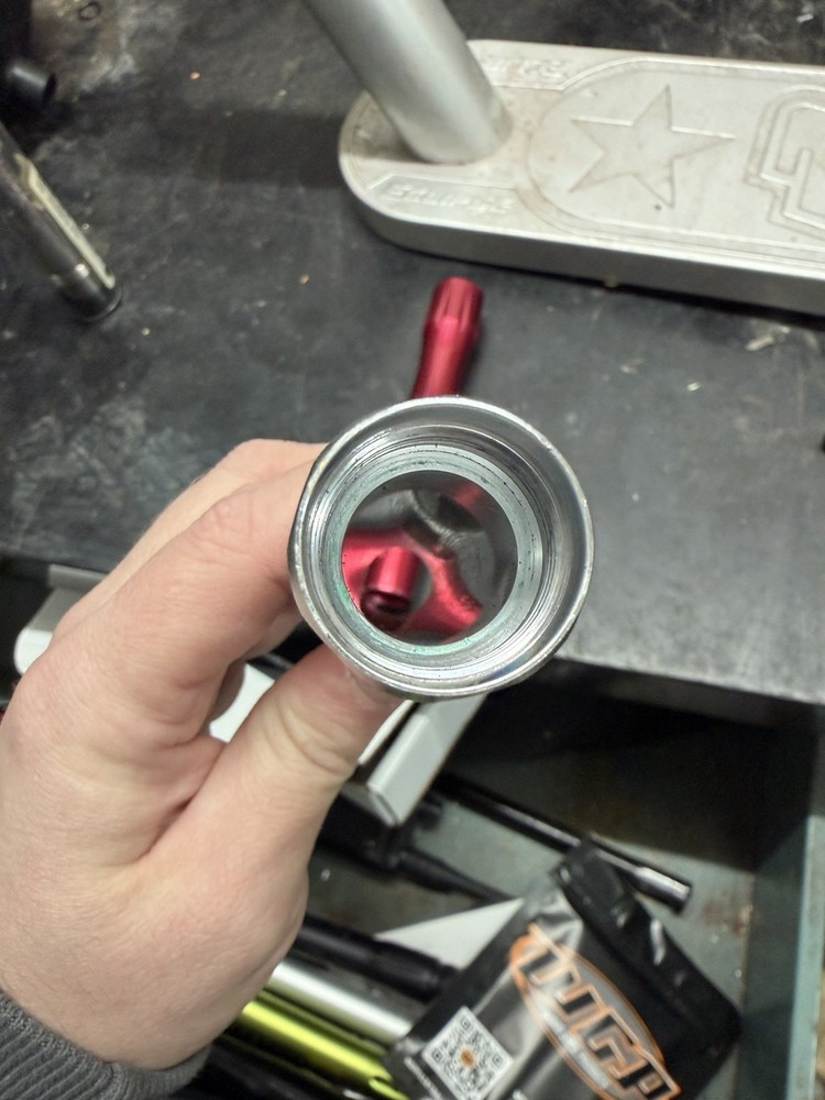 Custom Products Barrel Back Old Angel Thread 689 Bore - Silver