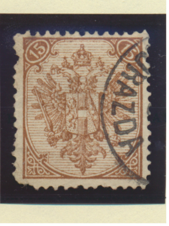 Bosnia and Herzegovina Stamp Scott #8, Used