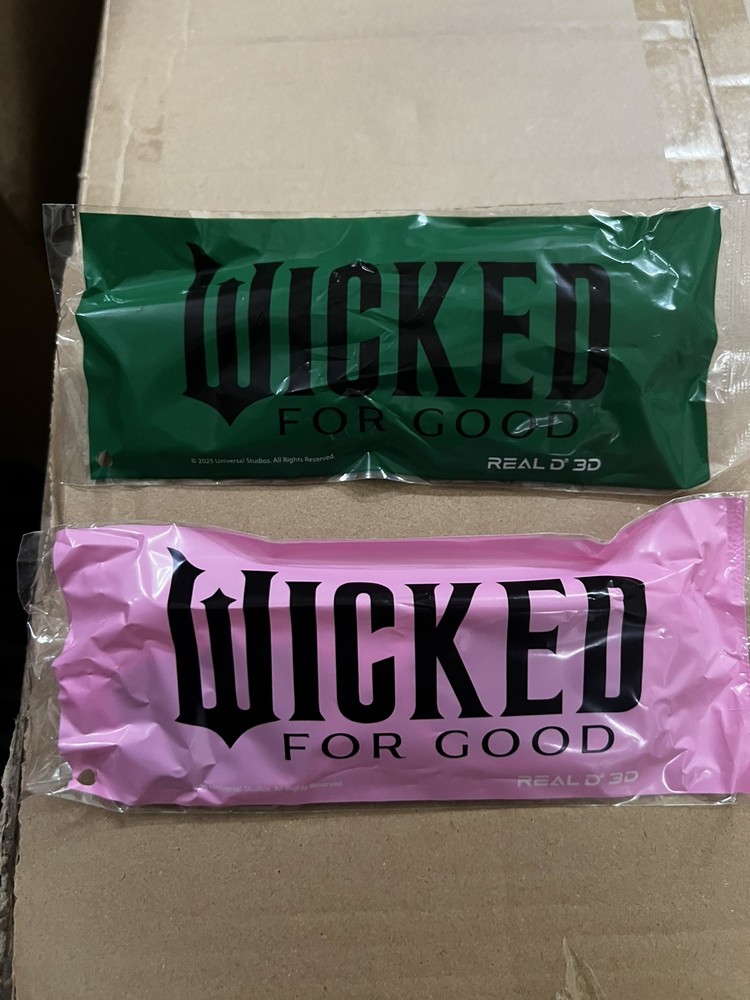 Wicked For Good 3D Glasses
