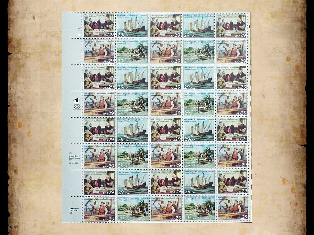 US Postage Stamps Face Value $45+ Unused Lot #9 Sheets Blocks Explorers