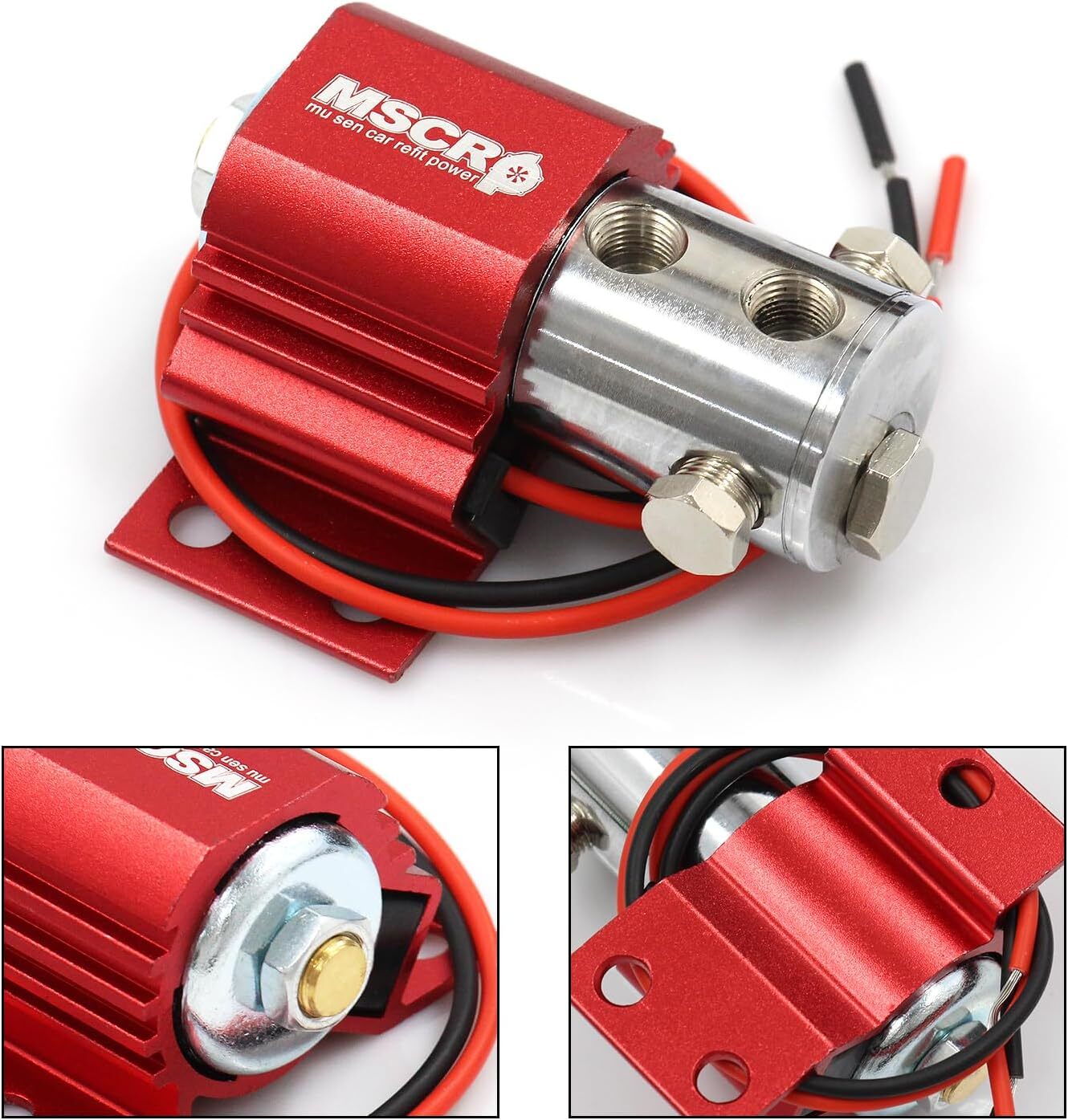 Front Brake Line Lock Kit Heavy Duty Type Roll Control Hill Holder Kit (Red)