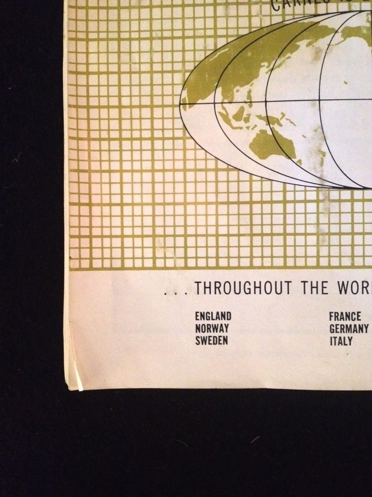 CARNES Square and Rectangular Air Diffusers Catalog D-7OF D-70F 1960's
