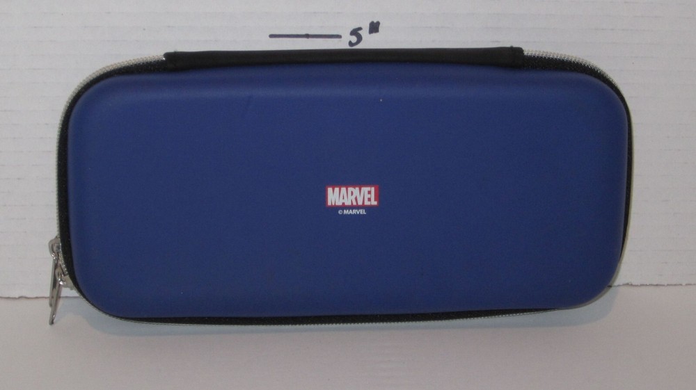 Nintendo Switch Marvel Carrying Case Blue Black Panther