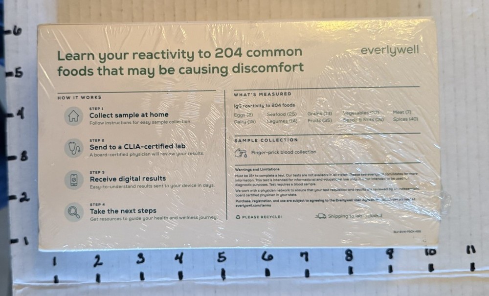 Food Sensitivity Kit