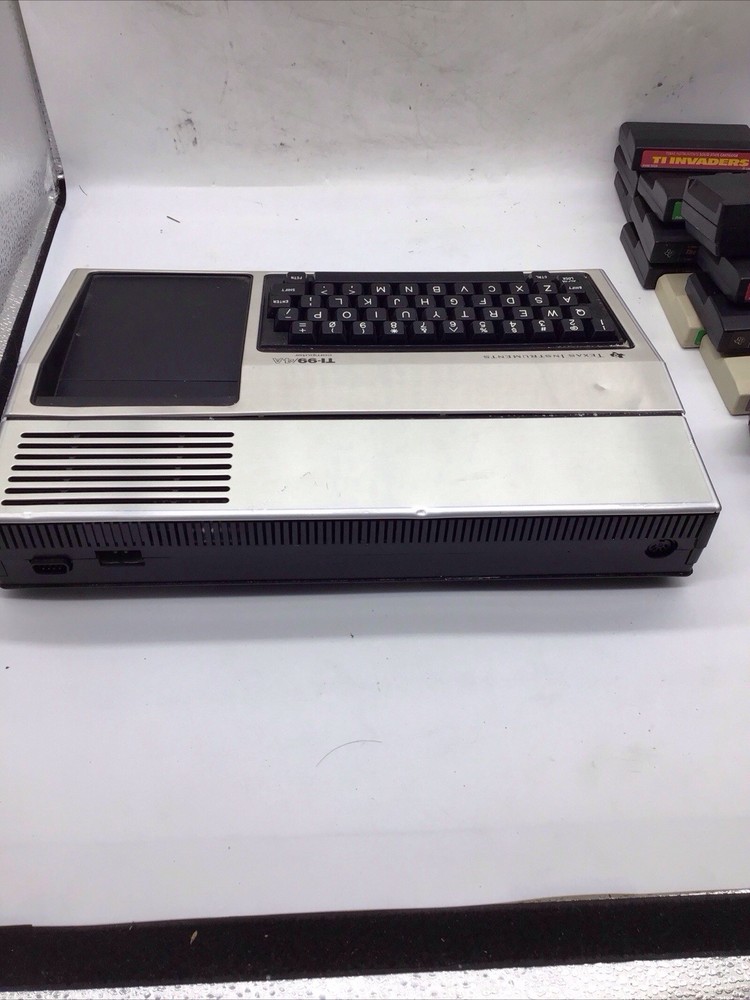Texas Instruments TI-99/4A Computer w/power cord Games & Accessories Untested RD