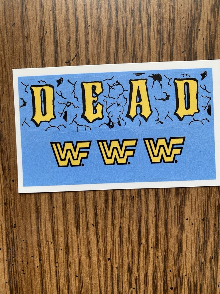 Royal Rumble Data East Pinball Drop Target Decals