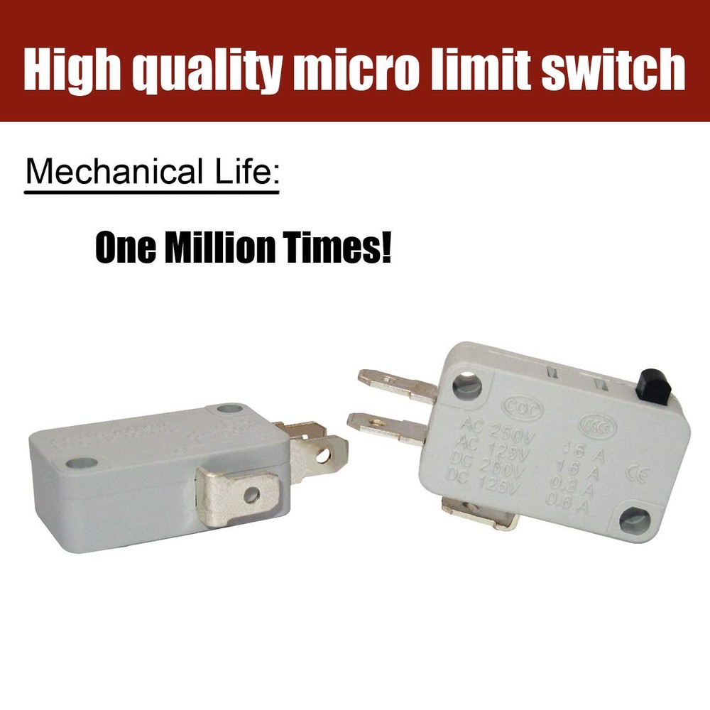TWTADE / 10pcs Universal Microwave Door Oven Freezer Micro Limit Switch...