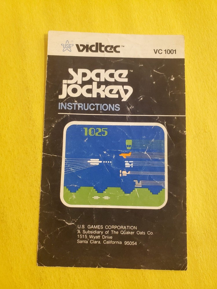 Atari Manual Space Jockey