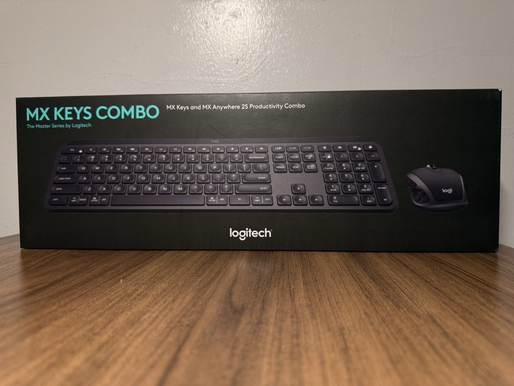 MX Keys Keyboard & Mouse Wireless Bluetooth - Master Series 2S by LOGITECH